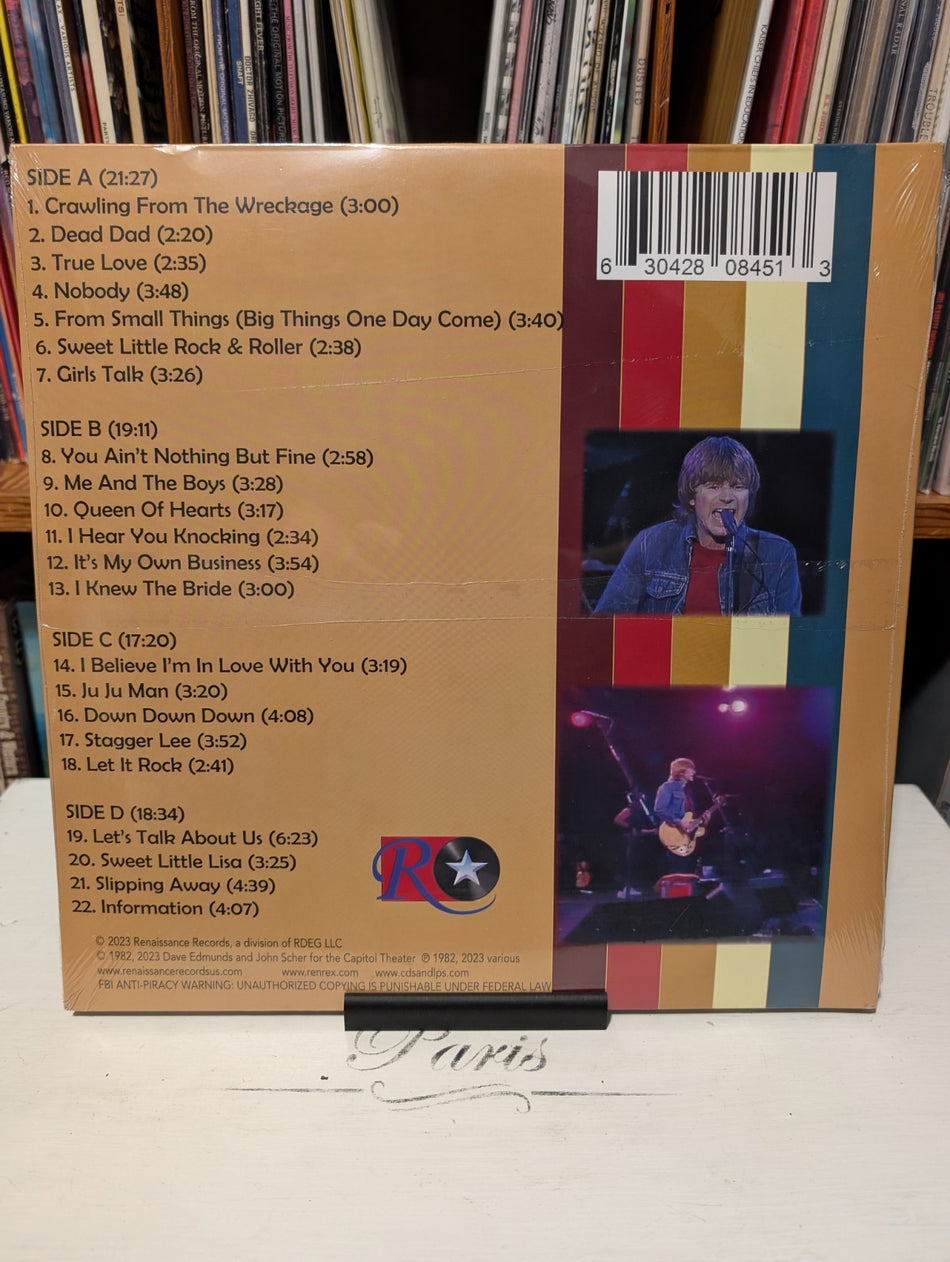 Dave Edmunds – Live At The Capitol Theater May 15, 1982 2LP Green Marble Vinyl