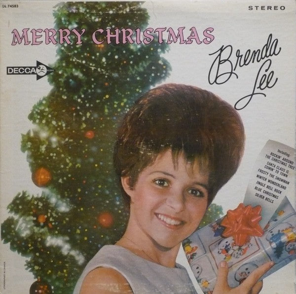 Brenda Lee Merry Christmas From Brenda Lee-12" VINYL RECORD