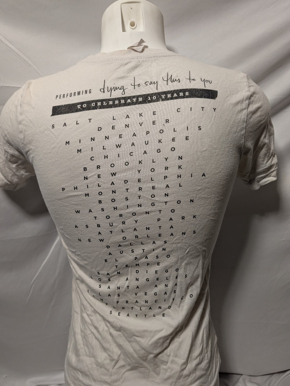 The Sounds - 2012 - 10 year Anniversary Tour Shirt - szXS