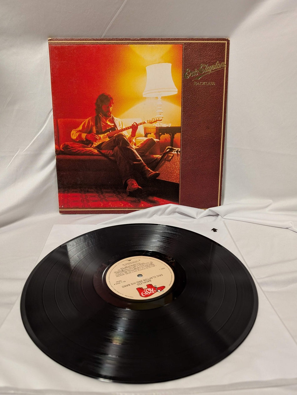ERIC CLAPTON - BACKLESS - LP- GATEFOLD- CAN - RS#-1-3039
