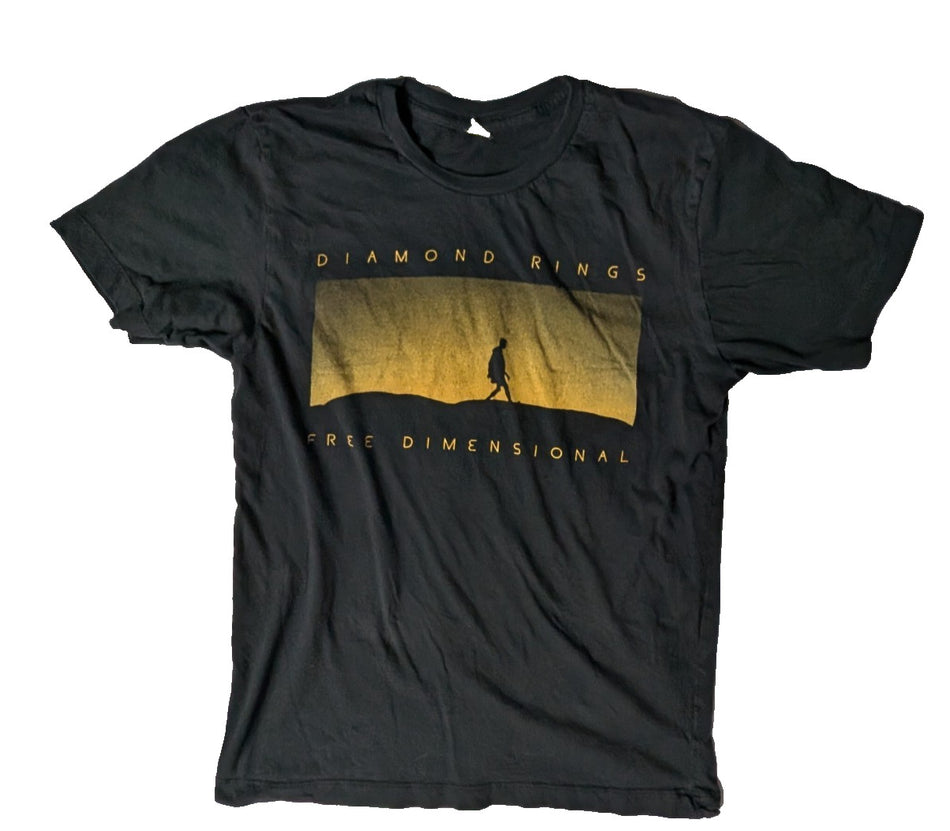 Diamond Rings - Band T-shirt - Size Small- Canadian Indie - *Rare*