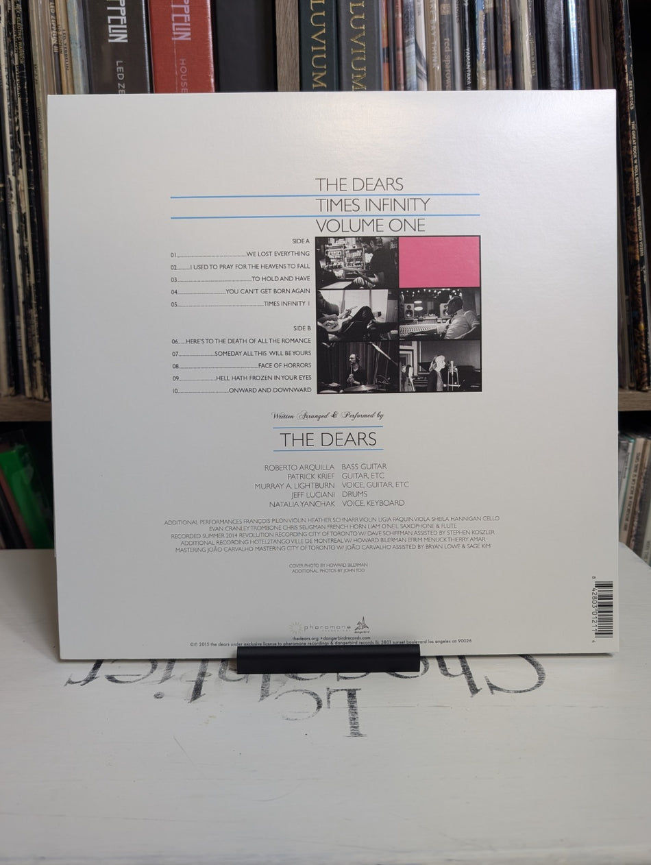 The Dears - Times Infinity - Volume 1 - LP- 2015- Autographed
