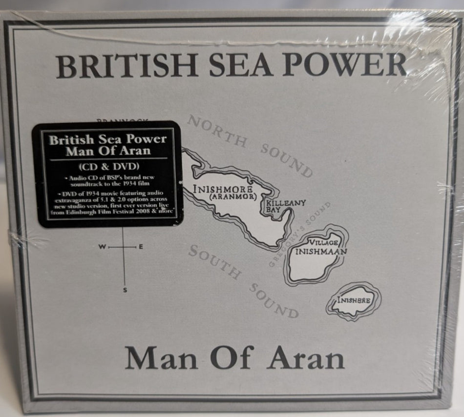 British Sea Power - Man from Aran - CD- DVD - 2009-UK *NEW*