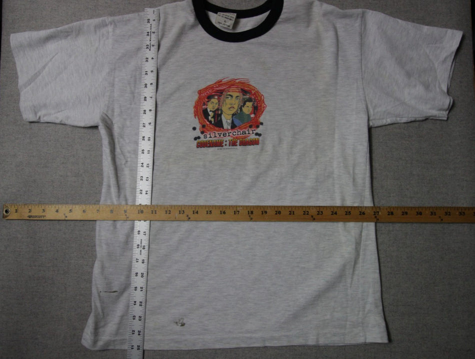 Silverchair-'Codename: The Dragon: - 1999-2000 Falls Festival Tour T-Shirt-szL