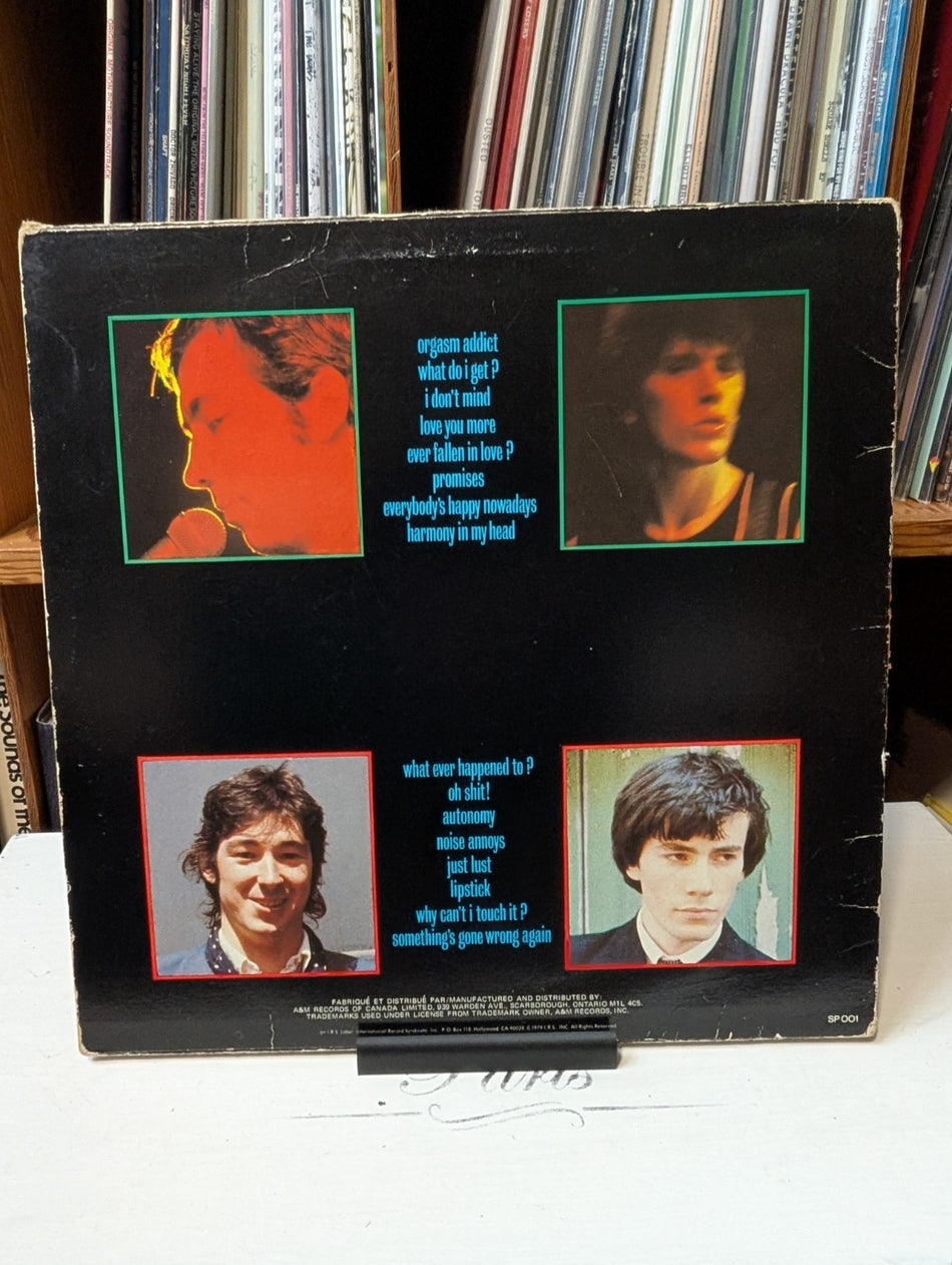 Buzzcocks - Singles Going Steady- I.R.S. Records-Canada- SP 001-1979-12" Vinyl