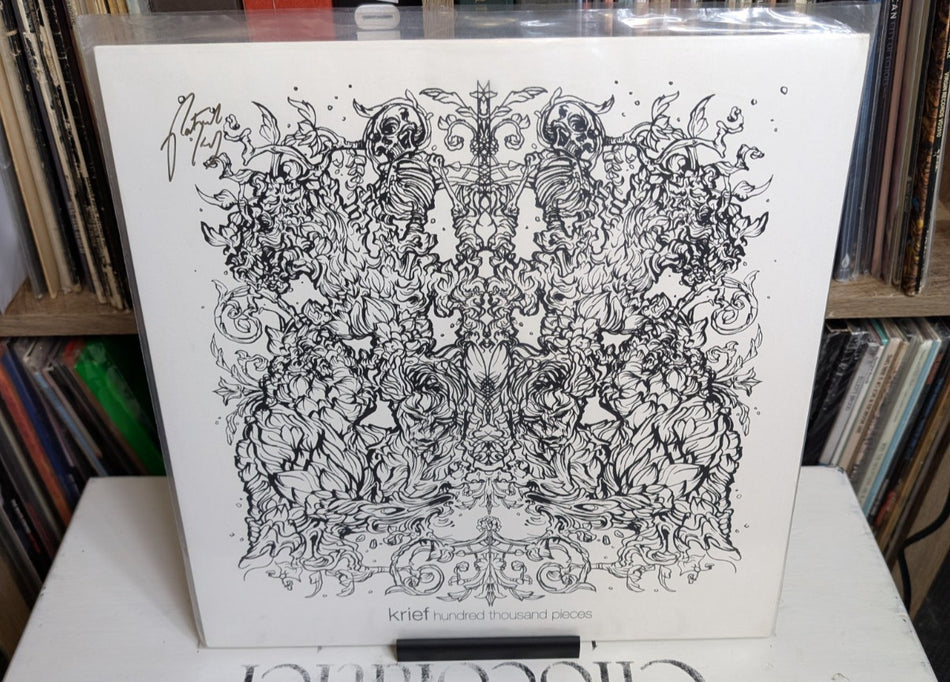 Krief– Hundred Thousand Pieces-2013-Rare Jacket Variant-Autographed