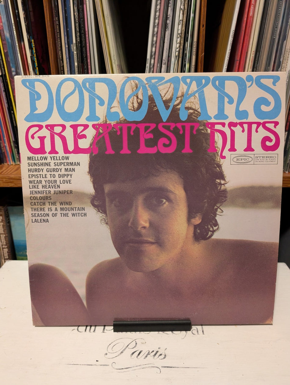 Donovan – Donovan's Greatest Hits- Vinyl LP. Epic Reissue.
