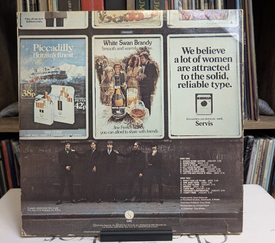 Flamin' Groovies* ‎– Shake Some Action -LP, Album, Stereo, Terre Haute- 1976