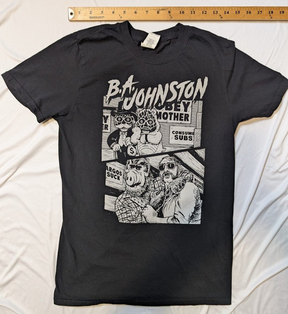 B.A Johnston-Band Tee-Size Small