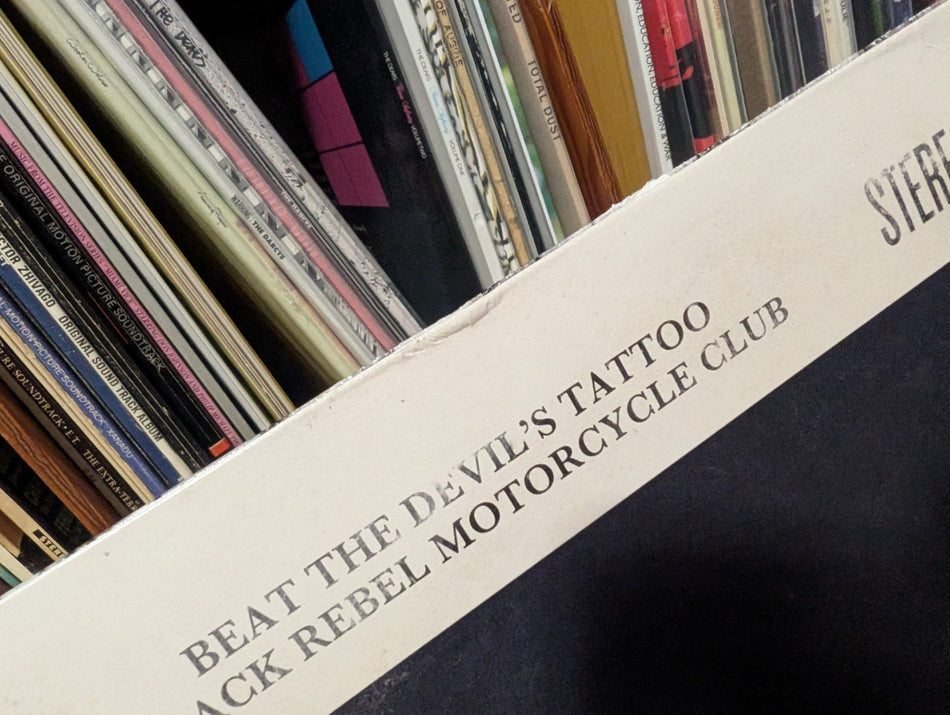 BLACK REBEL MOTORCYCLE CLUB LP x 2 Beat The Devil's Tattoo COLOURED VINYL 25th