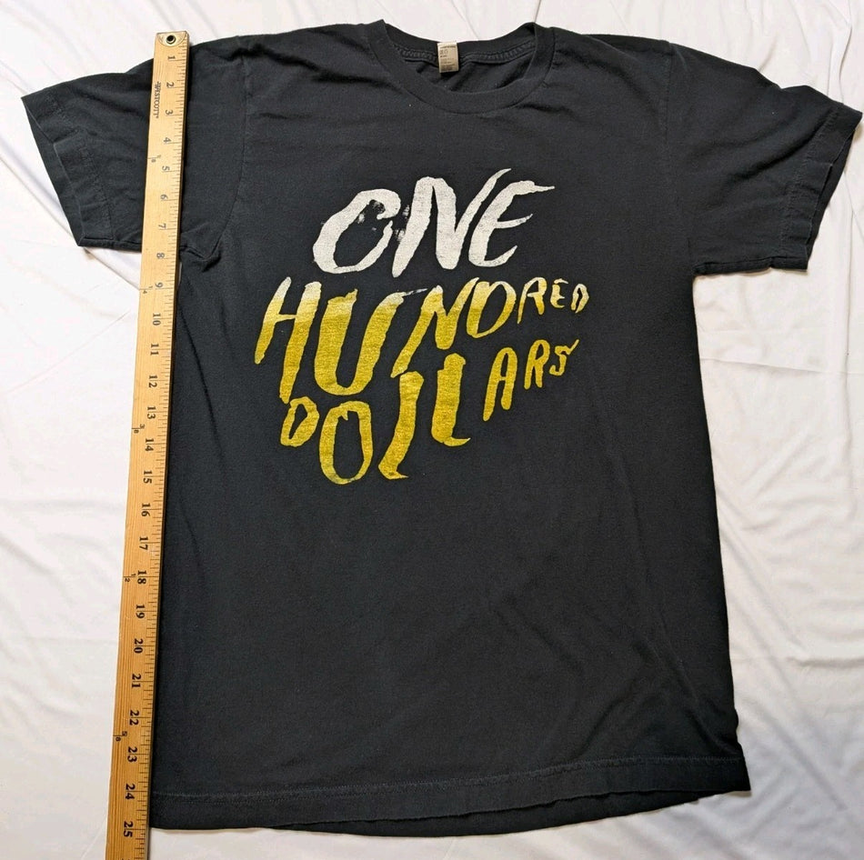 One hundred Dollars - Band T-shirt- Size Small