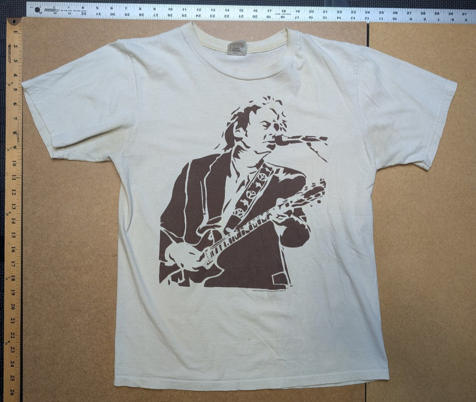 RARE 2009 Neil Young Chrome Canadian Tour T-SHIRT SzSmall