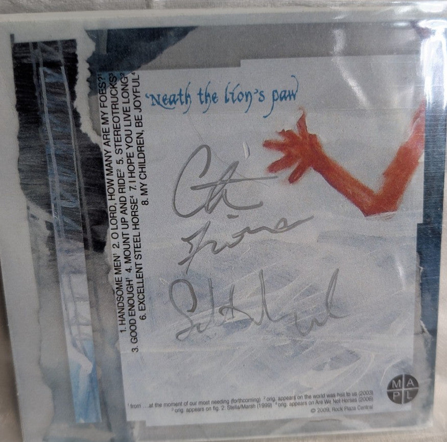 Rock Plaza Central-'Neath the Lion's Paw-2009 – USCD, *AUTOGRAPHED*