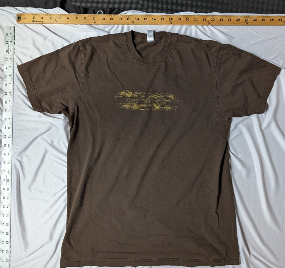 Cuff The Duke - Band T-shirt - Size Large- Canadian Indie