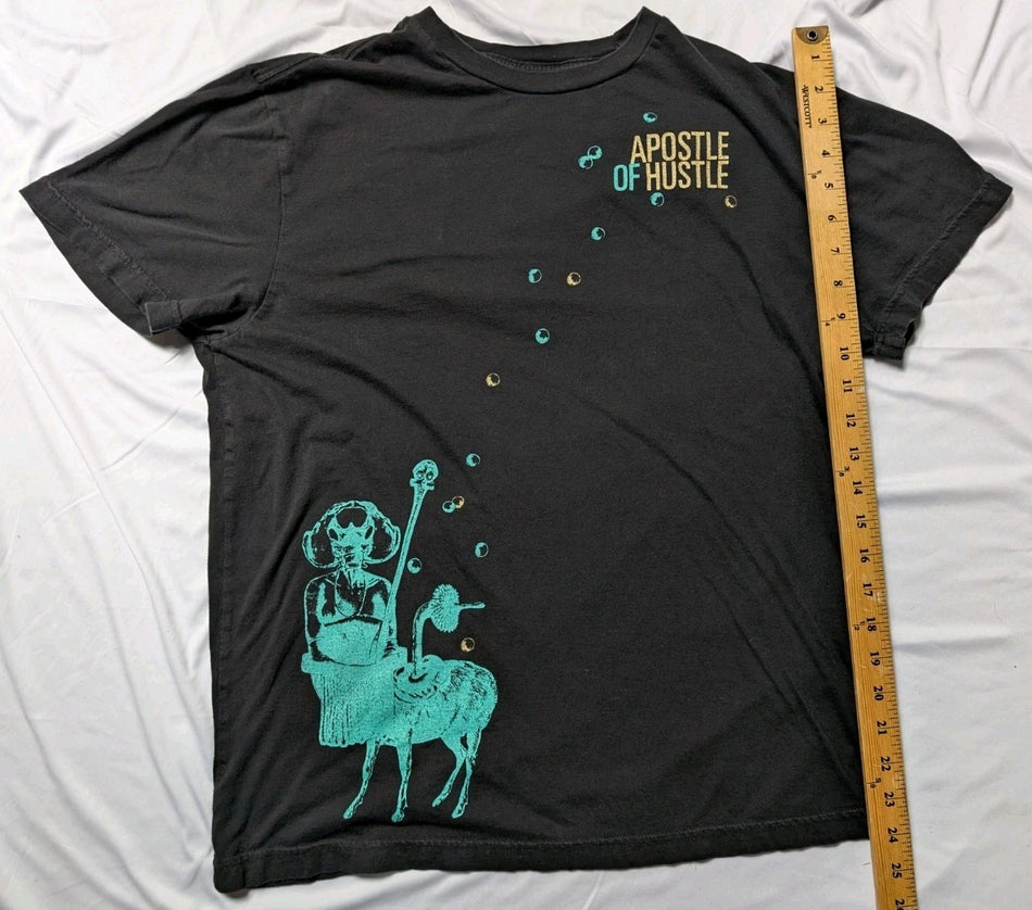 Apostles Of Hustle -Band T-shirt Size Medium - Rare- Canadian indie
