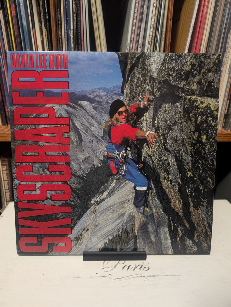 David Lee Roth Skyscraper Vinyl LP 1988 Hard Rock Van Halen