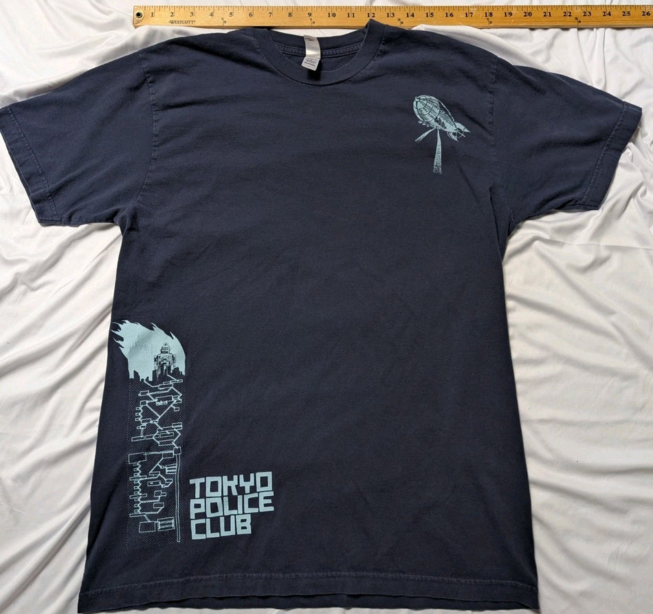 Tokyo Police Club - Band T-shirt - Size Large