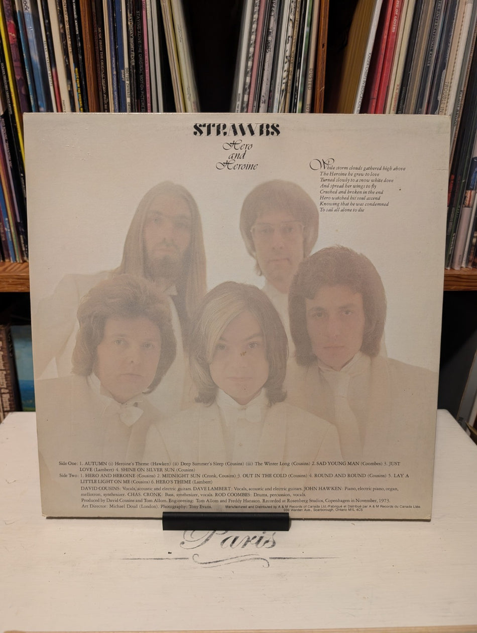 Strawbs - Hero and Heroine-LP-Vinyl-Canada-SP-3607-Paramount Pressing