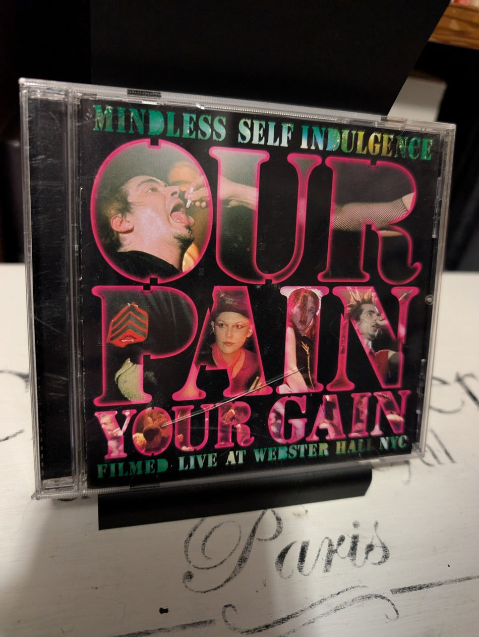 Mindless Self Indulgence - Our Pain Your Gain [2008 DVD] LIVE ALBUM -