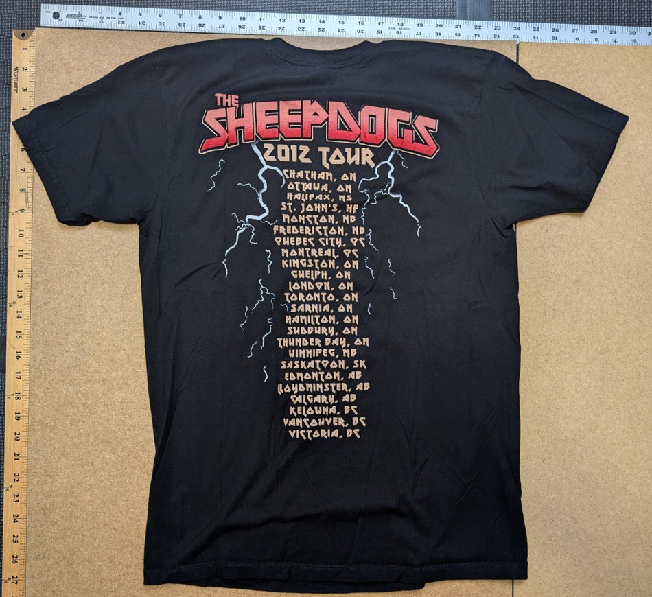 Band Shirt - Sheepdogs 2012 Canadian Tour - Men's Small