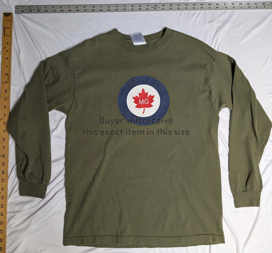 Matthew Good -Amnesty International- Canadian - Band Long Sleeve szM- RARE -