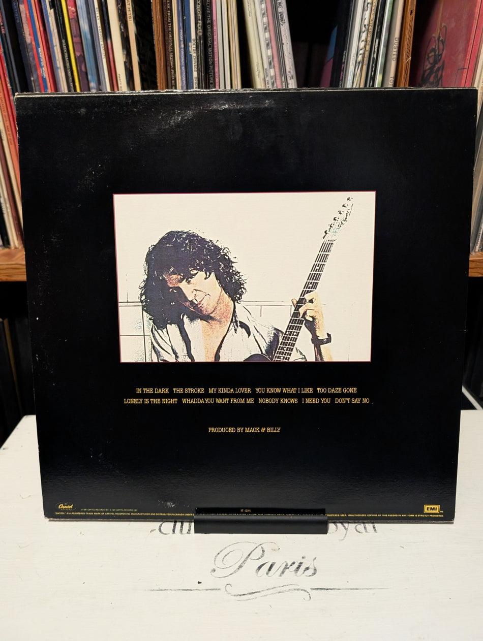 Billy Squier – Don't Say No LP Record 1981 Capitol Rock 33 RPM