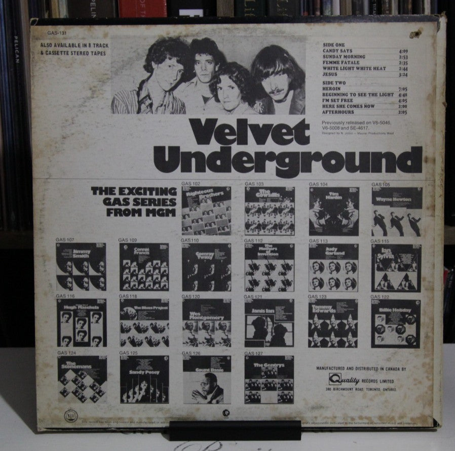 The Velvet Underground-LP-1973 – Canada