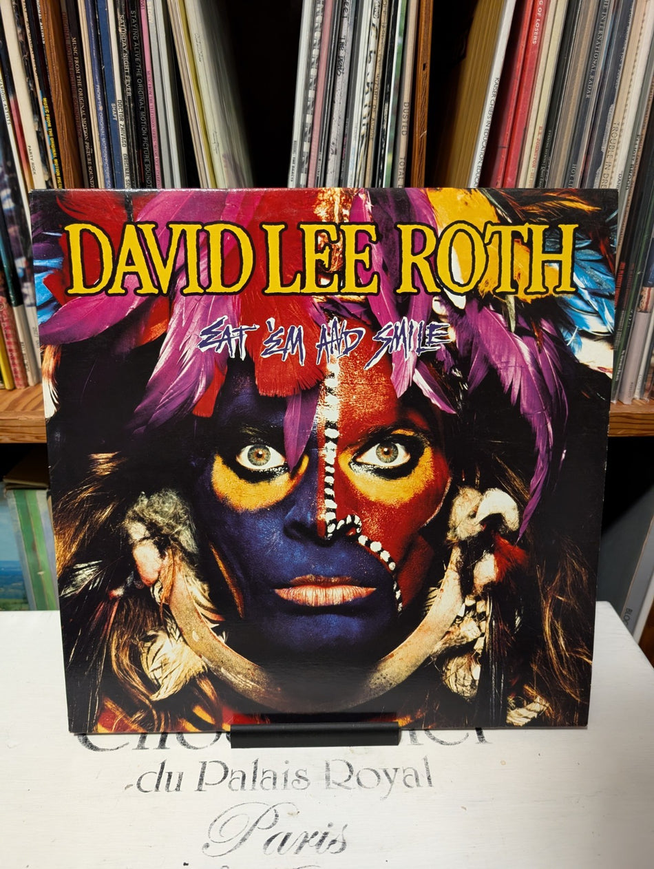David Lee Roth {Van Halen} - Eat ‘Em And Smile (1986, Vinyl LP) “Goin’ Crazy!”