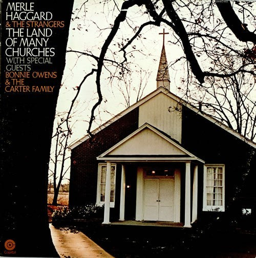 Merle Haggard And The Strangers -Land of Many Churches- 12" VINYL RECORD