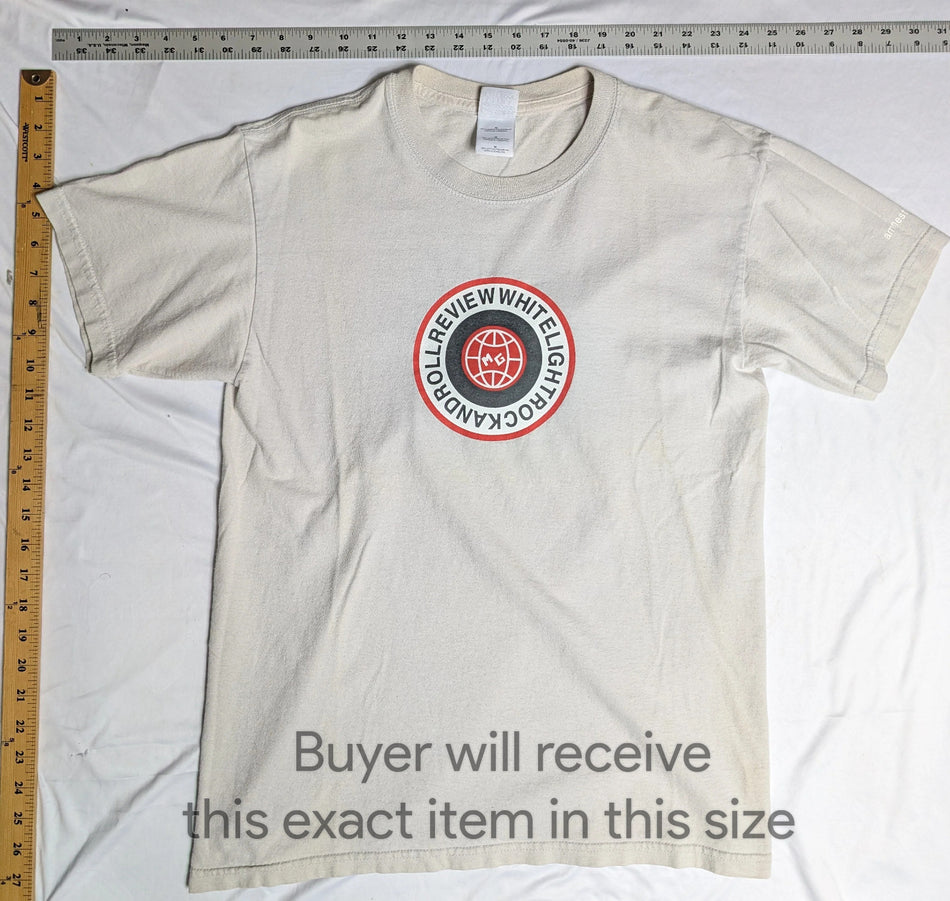 Matthew Good Band - White Light Rock and Roll Review -Amnesty.ca T-shirt szM