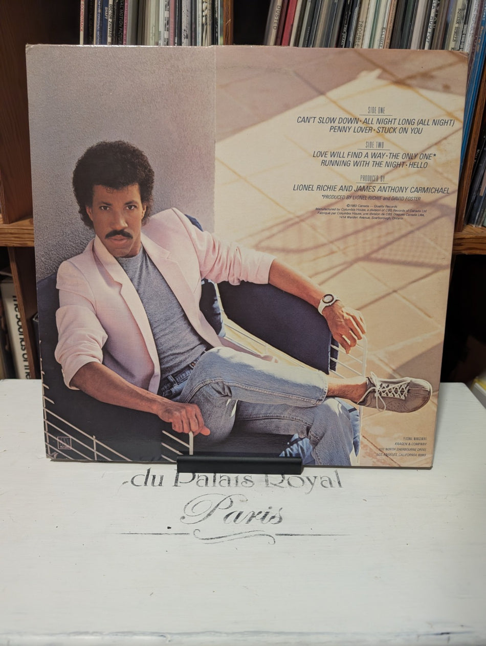 Lionel Richie - Can't Slow Down- 1983- LP- Motown MLM-6059