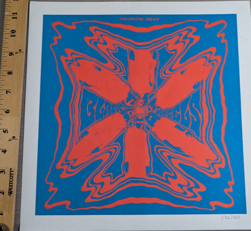 Black Angels - Phosphene dream - numbered silkscreen 3702/4000