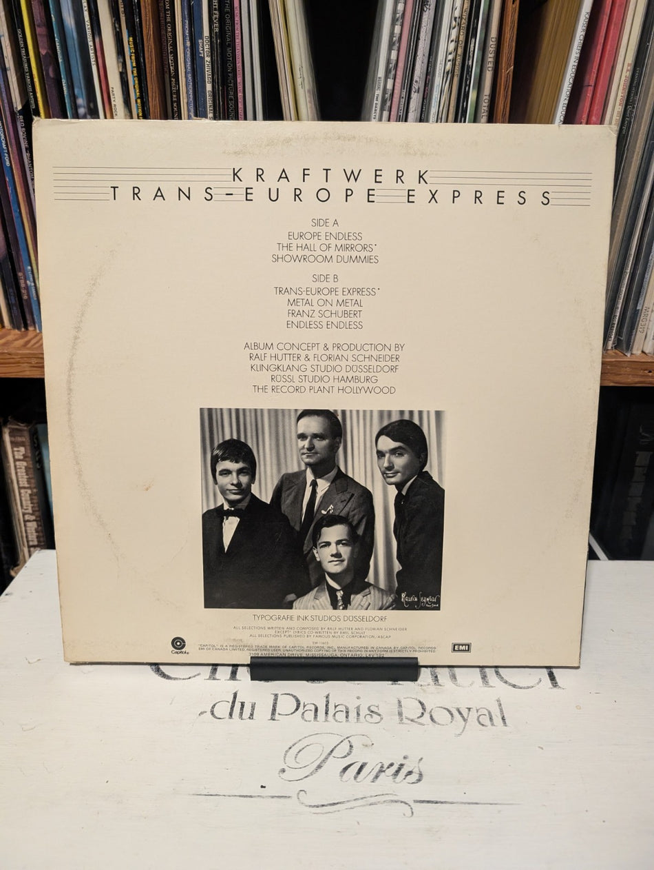 Kraftwerk -Trans europe express LP Album canada pressing