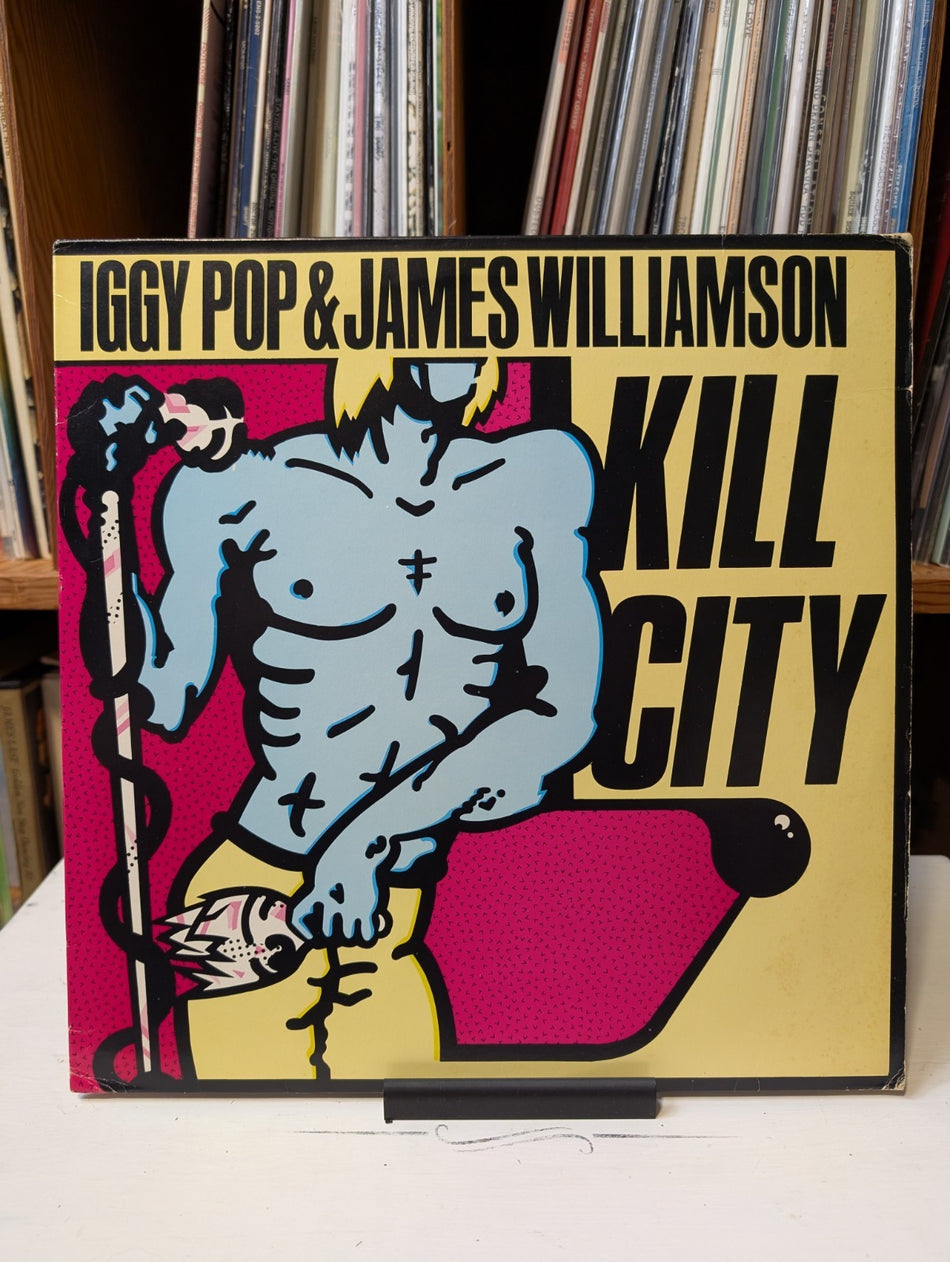 Iggy Pop & James Williamson ‎– Kill City -Grn VINYL -LP - 1978