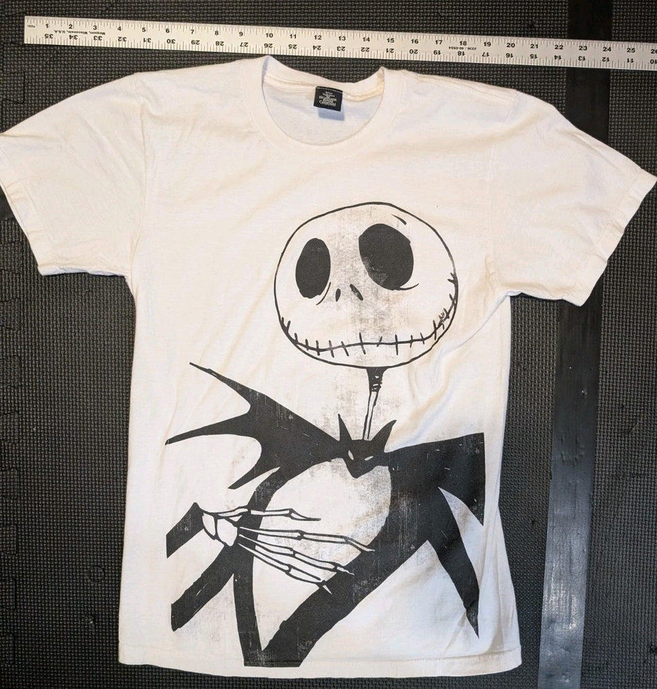 Disney Nightmare Before Christmas Halloween Black T-Shirt Size Small