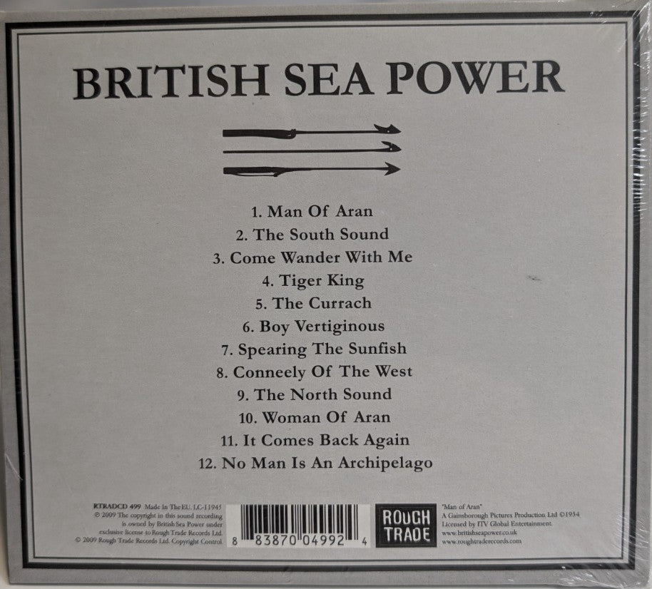 British Sea Power - Man from Aran - CD- DVD - 2009-UK *NEW*