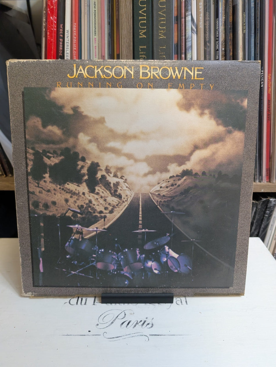 Jackson Browne - Running on Empty - Original Vinyl LP 1977 w/ Booklet Asylum VG+