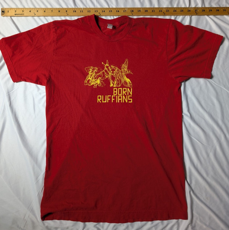 Born Ruffians - Band T-shirt- Size Medium