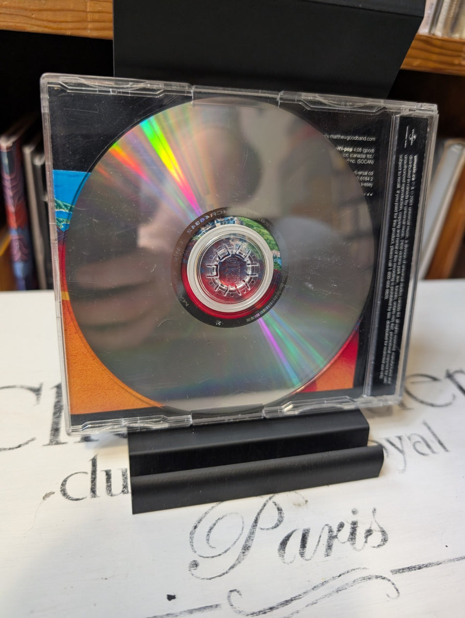 Matthew good band - Anti-pop- CD-2001-Promo- Autographed- RARE