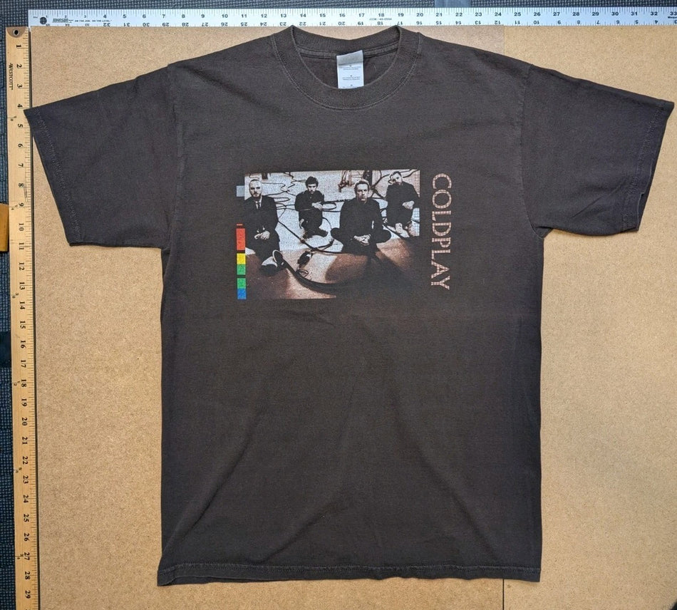Coldplay- Twisted Logic- 2005 Tour Shirt SzM