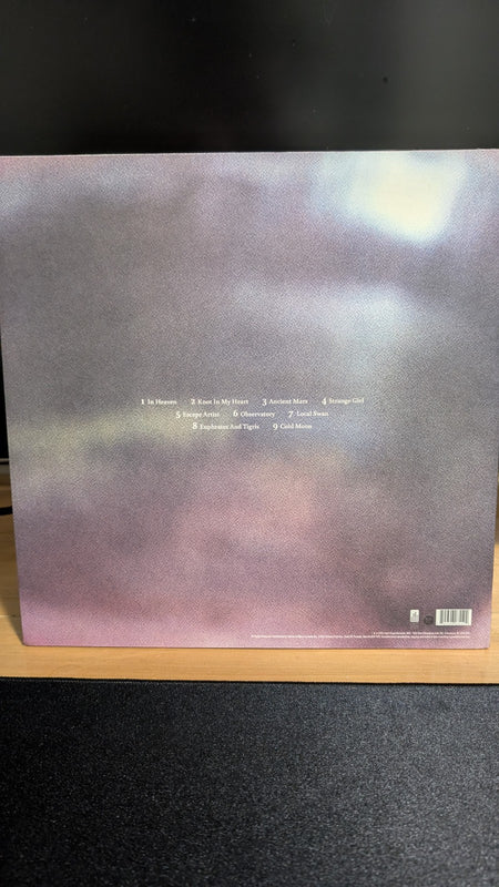 THE ZOLAS   ANCIENT MARS LP RED/BLACK SWIRL   ZACHARY GRAY AUT0  12" VINYL 1