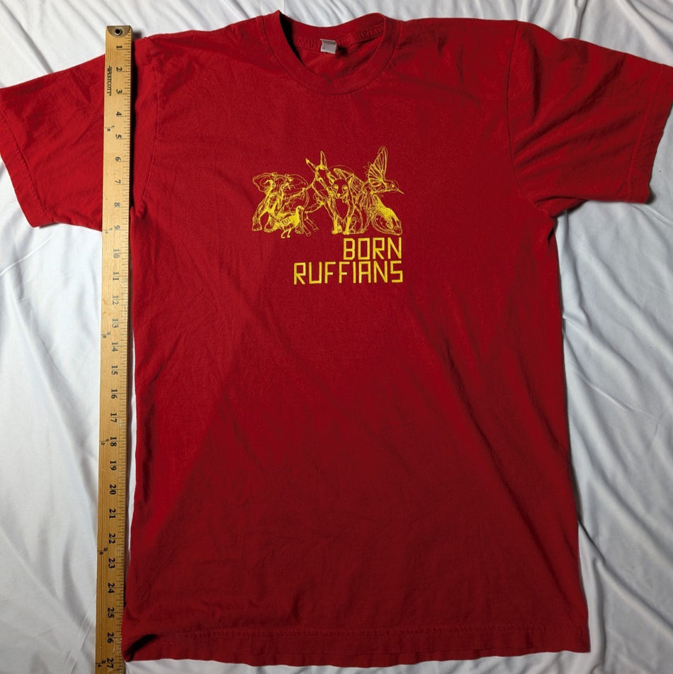 Born Ruffians - Band T-shirt- Size Medium
