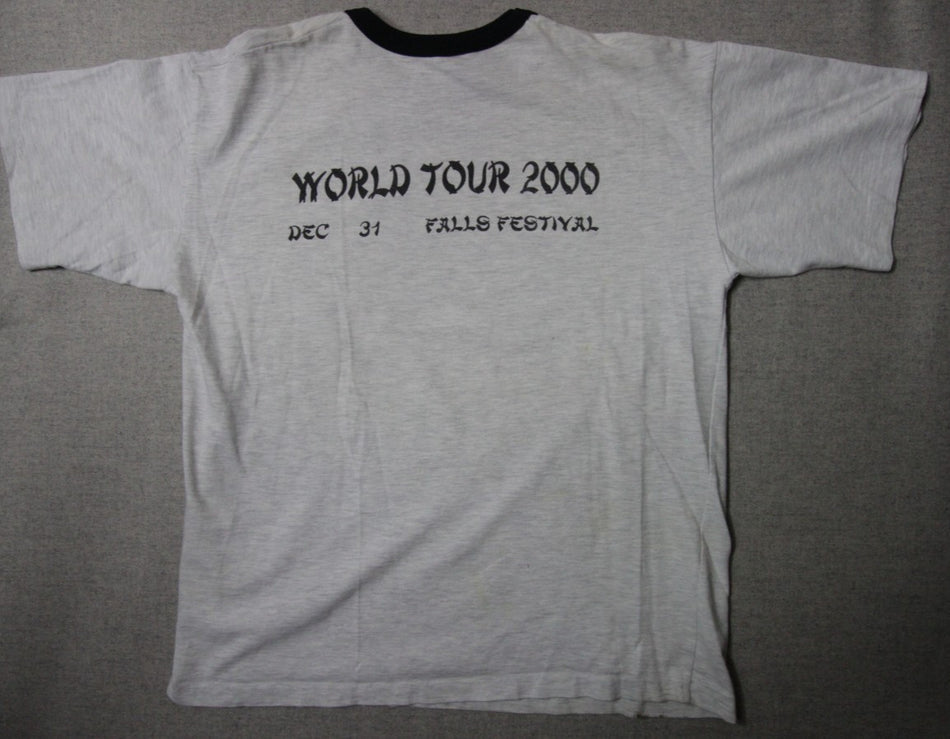 Silverchair-'Codename: The Dragon: - 1999-2000 Falls Festival Tour T-Shirt-szL