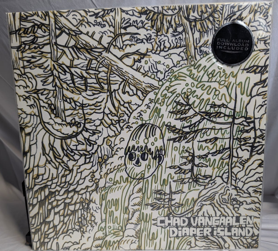 CHAD VANGAALEN-DIAPER ISLAND - 12" RECORD W/ HYPE STICKER - DOODLE BY CHAD