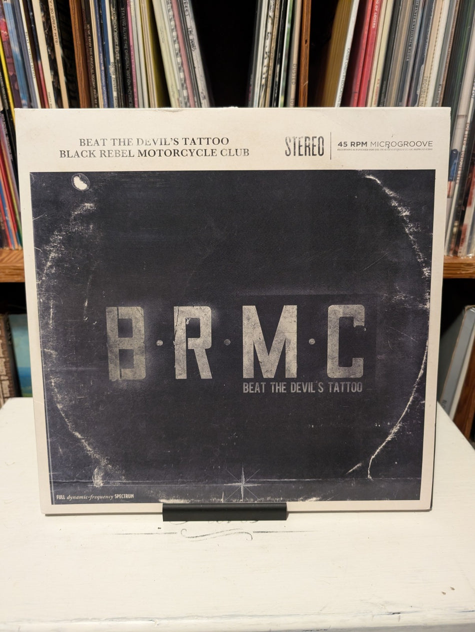 BLACK REBEL MOTORCYCLE CLUB LP x 2 Beat The Devil's Tattoo COLOURED VINYL 25th