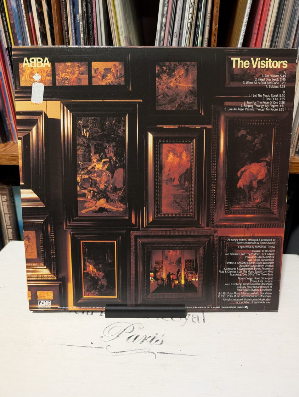 Abba The Visitors - LP Record Vinyl Album 12"