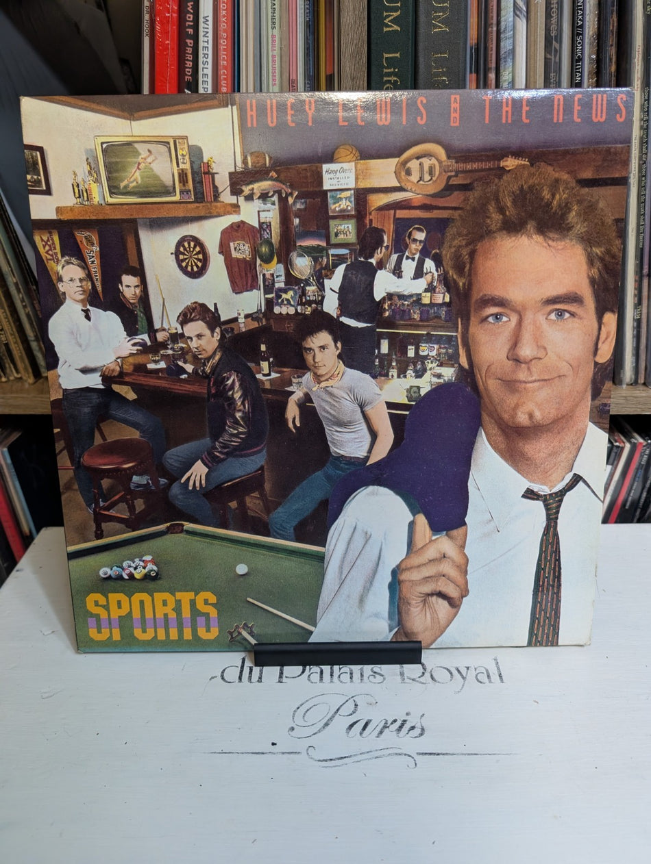Huey Lewis and the news sports vinyl LP chrysalis record label