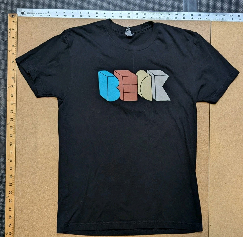 Beck- 2014 - NA Morning Phase Tour T-shirt- SzS W/ ALL DATES
