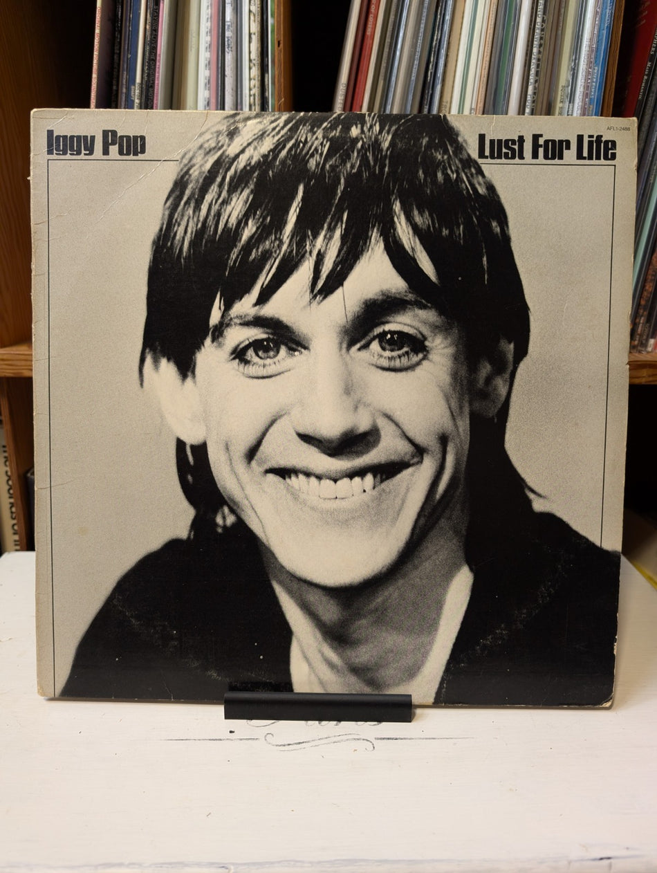 IGGY POP -Lust For Life- LP Vinyl 1977 -Canada- 12" Record