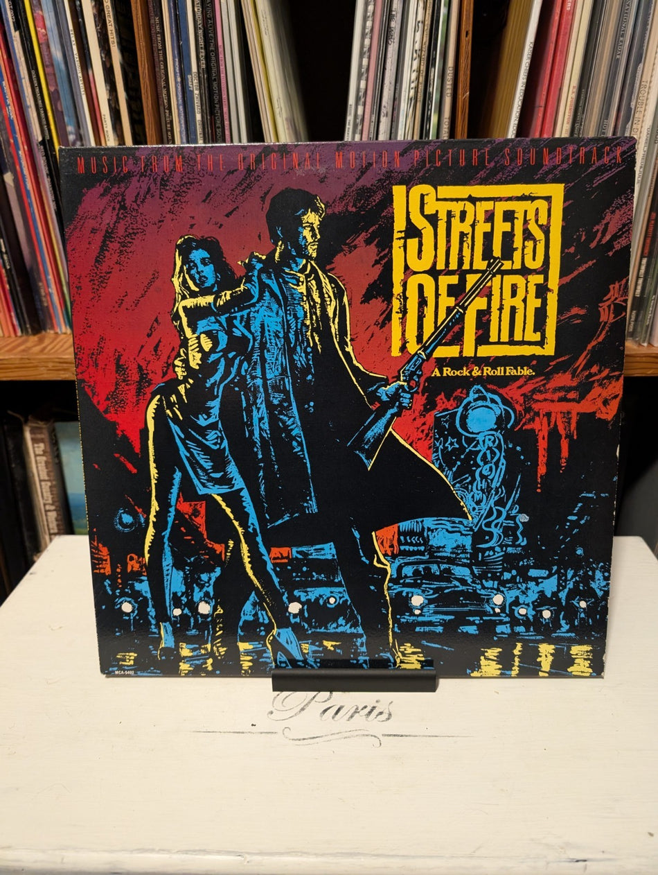 Streets Of Fire, A Rock & Roll Fable LP, Canada 12" Viynl Record Og Dust Sleeve